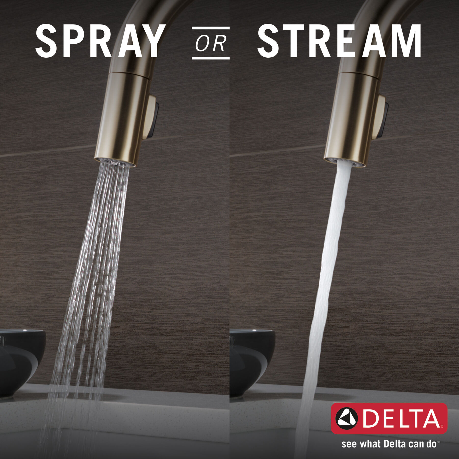 Single Handle Pull-Down Kitchen Faucet with Soap Dispenser (Recertified)