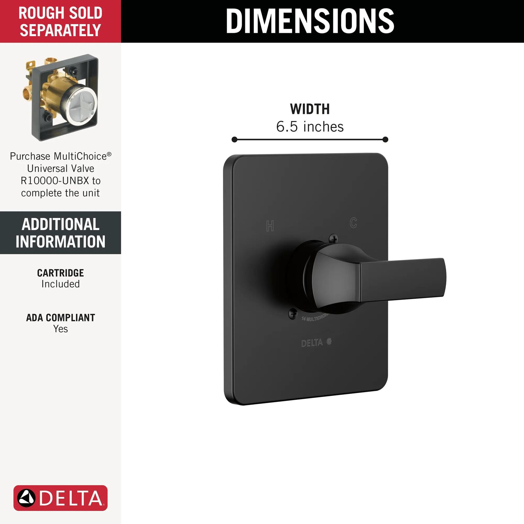 Monitor 14 Series Valve Only Trim
