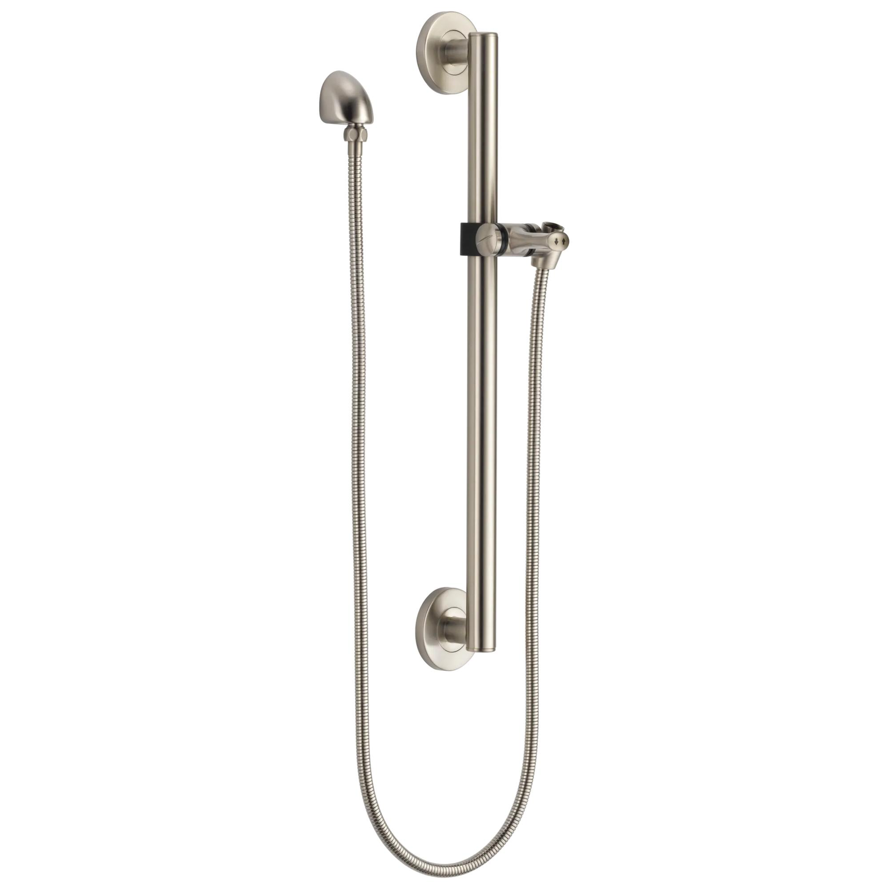 Adjustable Slide Bar / Grab Bar Assembly with Elbow