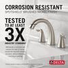 Two Handle Widespread Pull-Down Bathroom Faucet (Recertified)