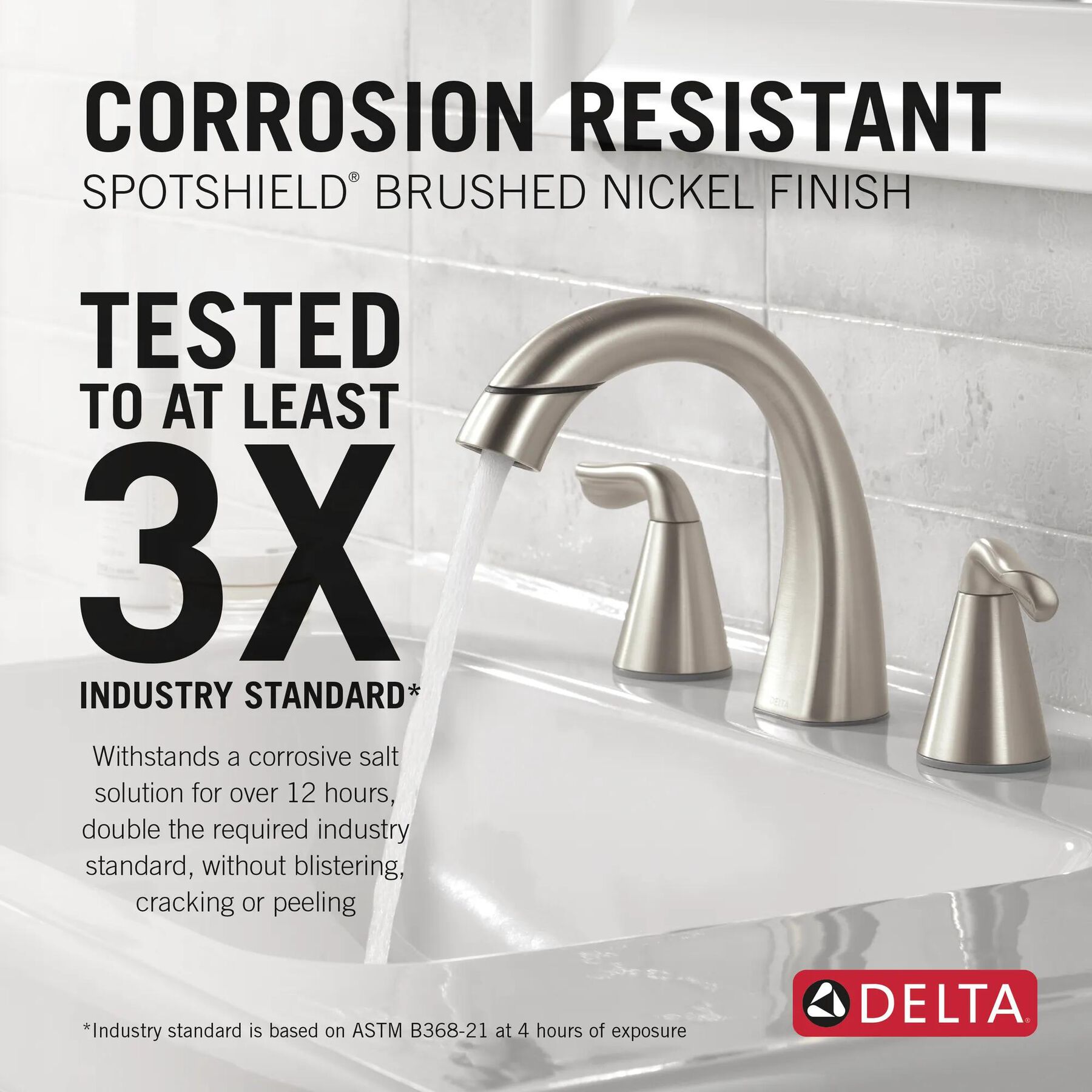 Two Handle Widespread Pull-Down Bathroom Faucet (Recertified)