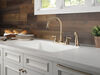 Two Handle Kitchen Faucet with Spray