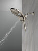 HydroRain&reg; 4-Setting Two-in-One Shower Head (Recertified)