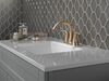 Two Handle Centerset Bathroom Faucet (Recertified)