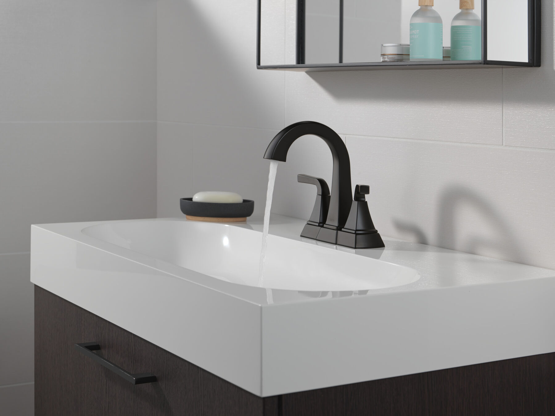 Centerset Faucet - Matte Black (Recertified)