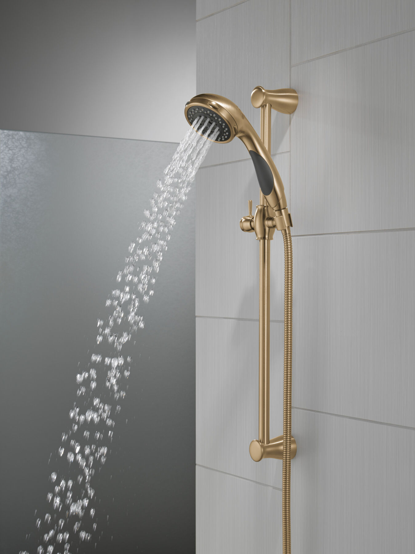 Premium 3-Setting Slide Bar Hand Shower