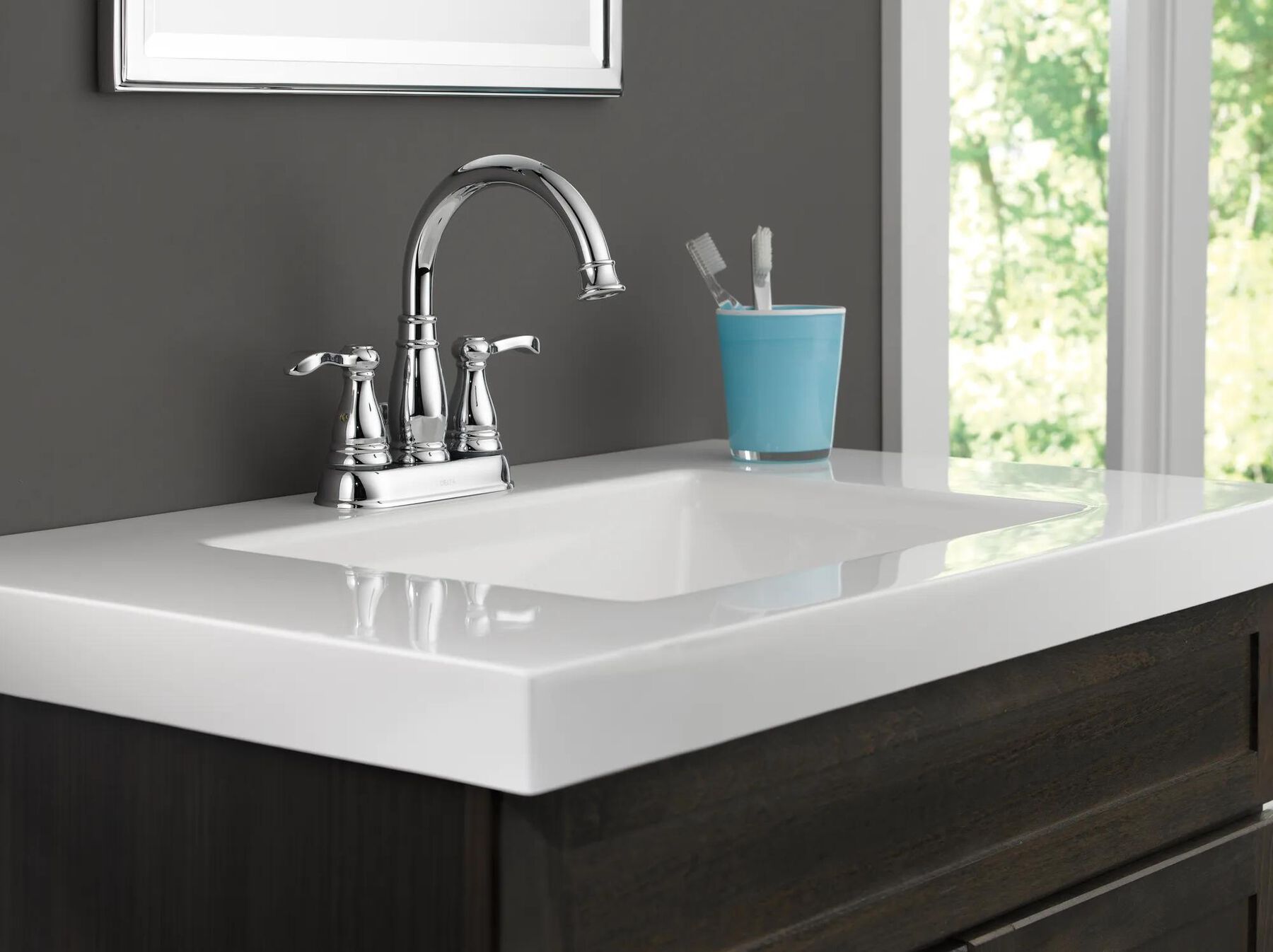 Two Handle Centerset Bathroom
