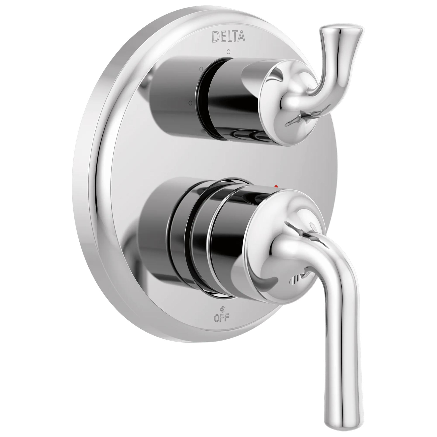 Two-Handle Monitor&reg; 14 Series Valve Trim with 3-Setting Integrated Diverter