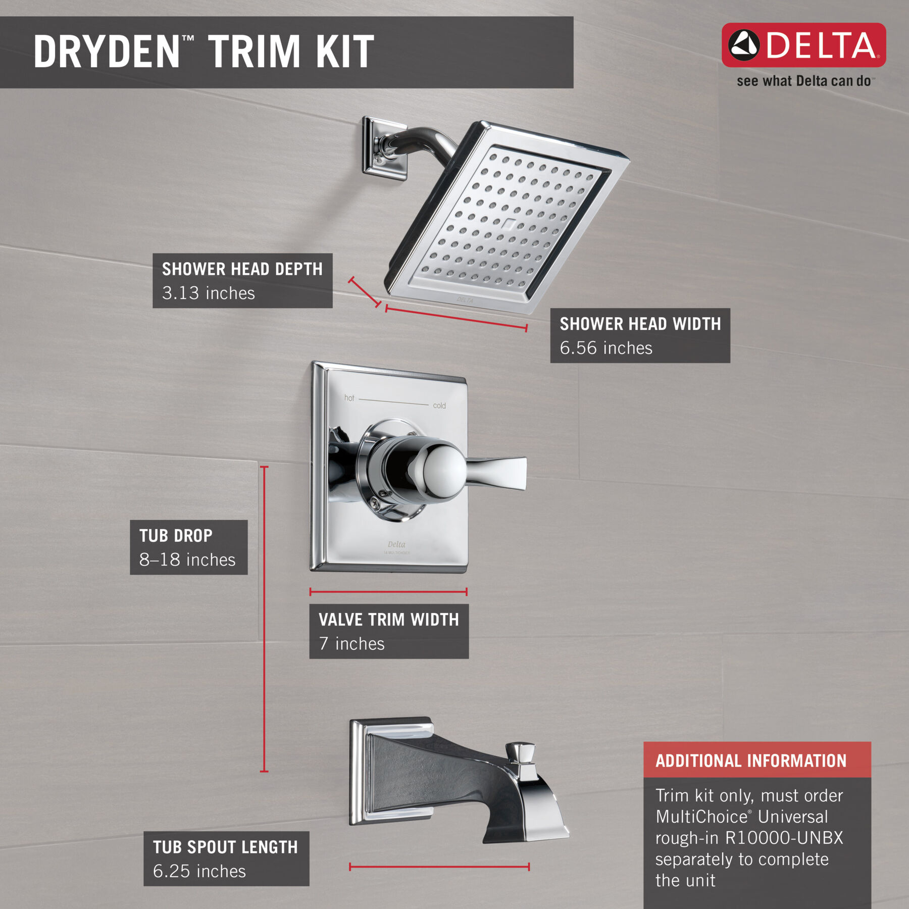 Monitor&reg; 14 Series Tub & Shower Trim (Recertified)
