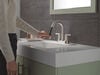 Two Handle Centerset Pull-Down Bathroom Faucet