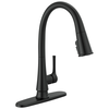 Single Handle Pull-Down Kitchen Faucet With ShieldSpray&reg;&nbsp;Technology in Matte Black