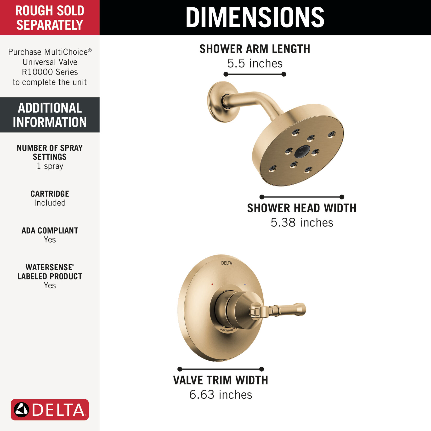 14 Series Shower Trim