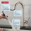 Single Handle Pull-Down Touch<sub>2</sub>O&reg; Technology Kitchen Faucet with Touchless Technology