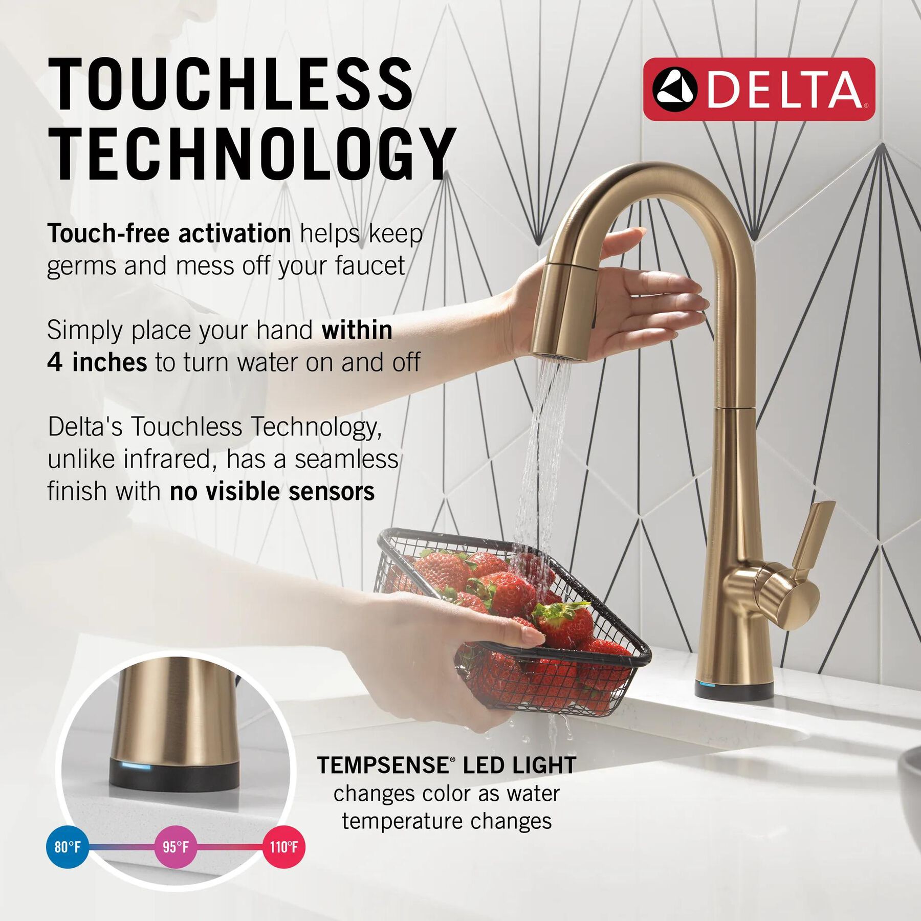 Touch2O&reg; Bar / Prep Faucet with Touchless Technology