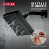 H<sub>2</sub>Okinetic&reg; Single-Setting Metal Raincan Shower Head