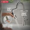 Pull-Down Kitchen Faucet w/Soap (Recertified)