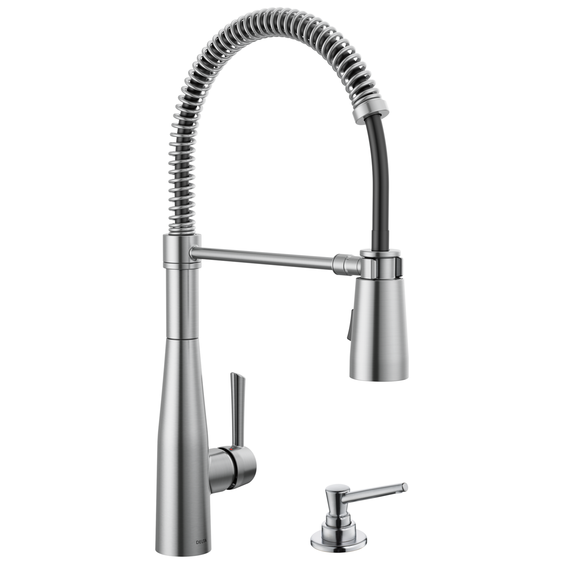 Spring Kitchen Single Handle with Soap Dispenser Bundle