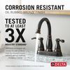 Two Handle Centerset Bathroom Faucet