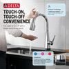 Single Handle Pull-Down Kitchen Faucet with Touch<sub>2</sub>O&reg; Technology