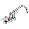 Two Handle 4 In Deck-Mount Faucet