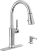 Pull-Down Kitchen Single Handle with Soap Dispenser Bundle
