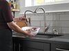 Single Handle Pull-Down Kitchen Faucet with Soap Dispenser and ShieldSpray&reg; Technology (Recertified)