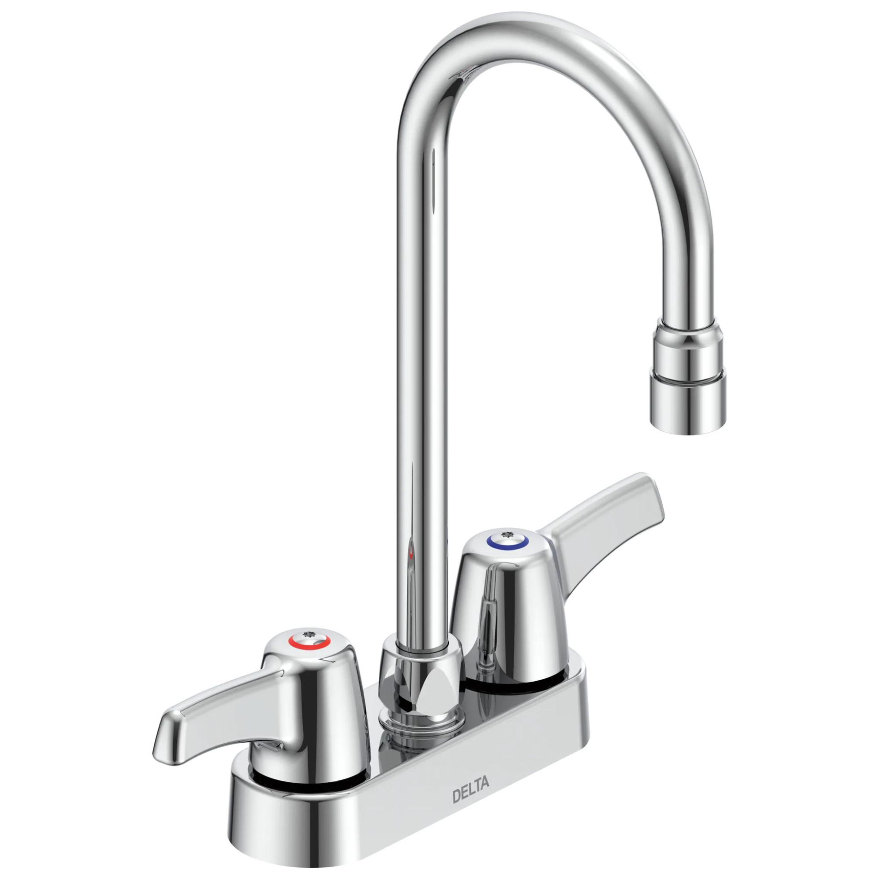 Two Handle 4 In Deck-Mount Faucet