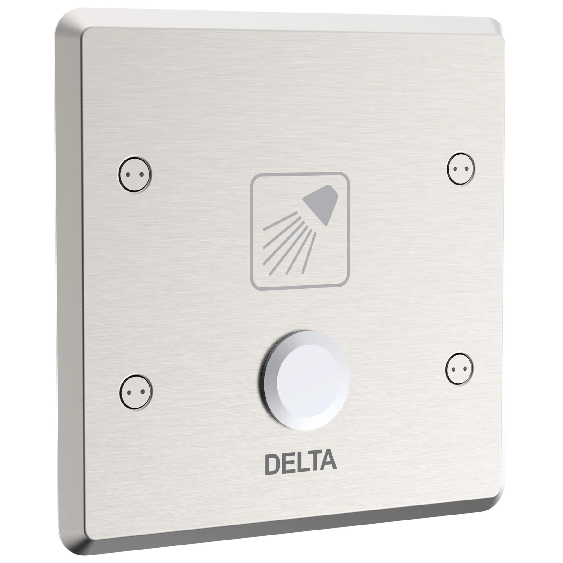 Electronic Shower Trim with Push Button Activator- Battery
