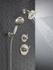 7-Setting Wall Mount Hand Shower with Cleaning Spray