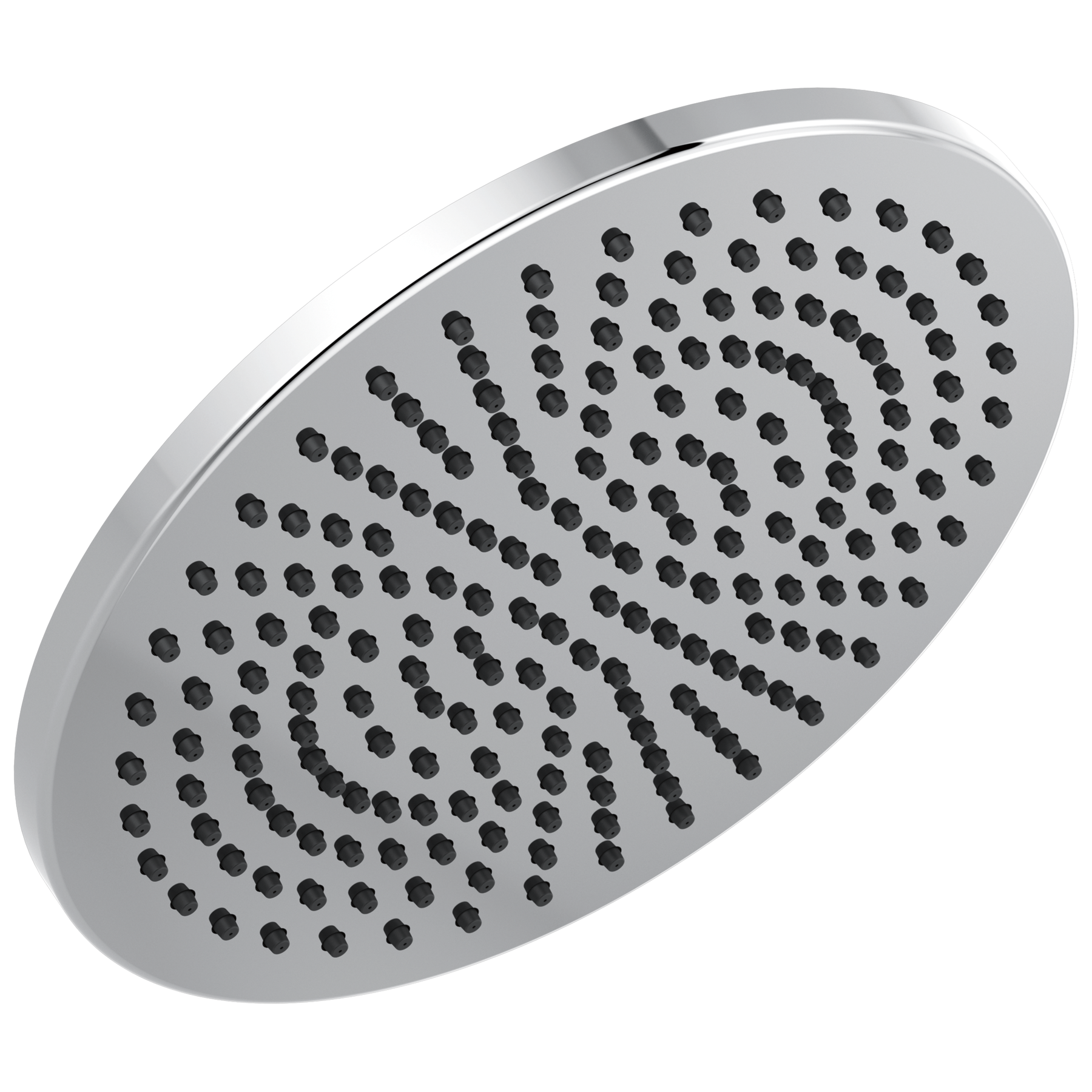 Single-Setting Metal Raincan Shower Head