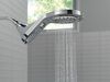 HydroRain&reg; 5-Setting Two-in-One Shower Head