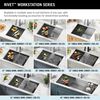 45&rdquo; Workstation Undermount Single Bowl 16 Gauge Stainless Steel Kitchen Sink with 2-Tier&nbsp;WorkFlow&trade; Ledge and Accessories