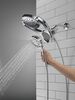 HydroRain&reg; 4-Setting Two-In-One Shower Head