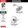 Widespread Lavatory Faucet with Shower Trim Bundle - 14 Series