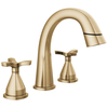 Two Handle Widespread Pull Down Bathroom Faucet