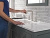 Two Handle Widespread Pull-Down Bathroom Faucet