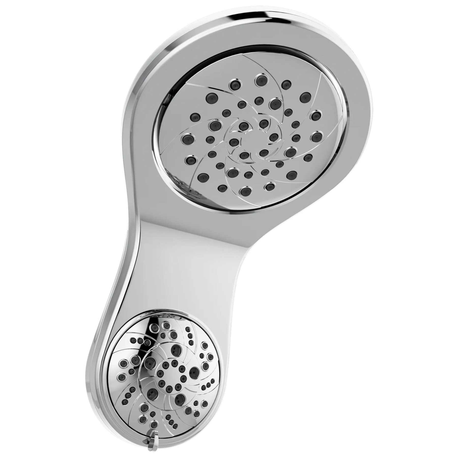 HydroRain&reg; H<sub>2</sub>Okinetic&reg; 5-Setting Two-in-One Shower Head