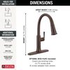 Single Handle Pull-Down Kitchen Faucet (Recertified)