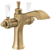 Two Handle Single Hole Monoblock Bathroom Faucet