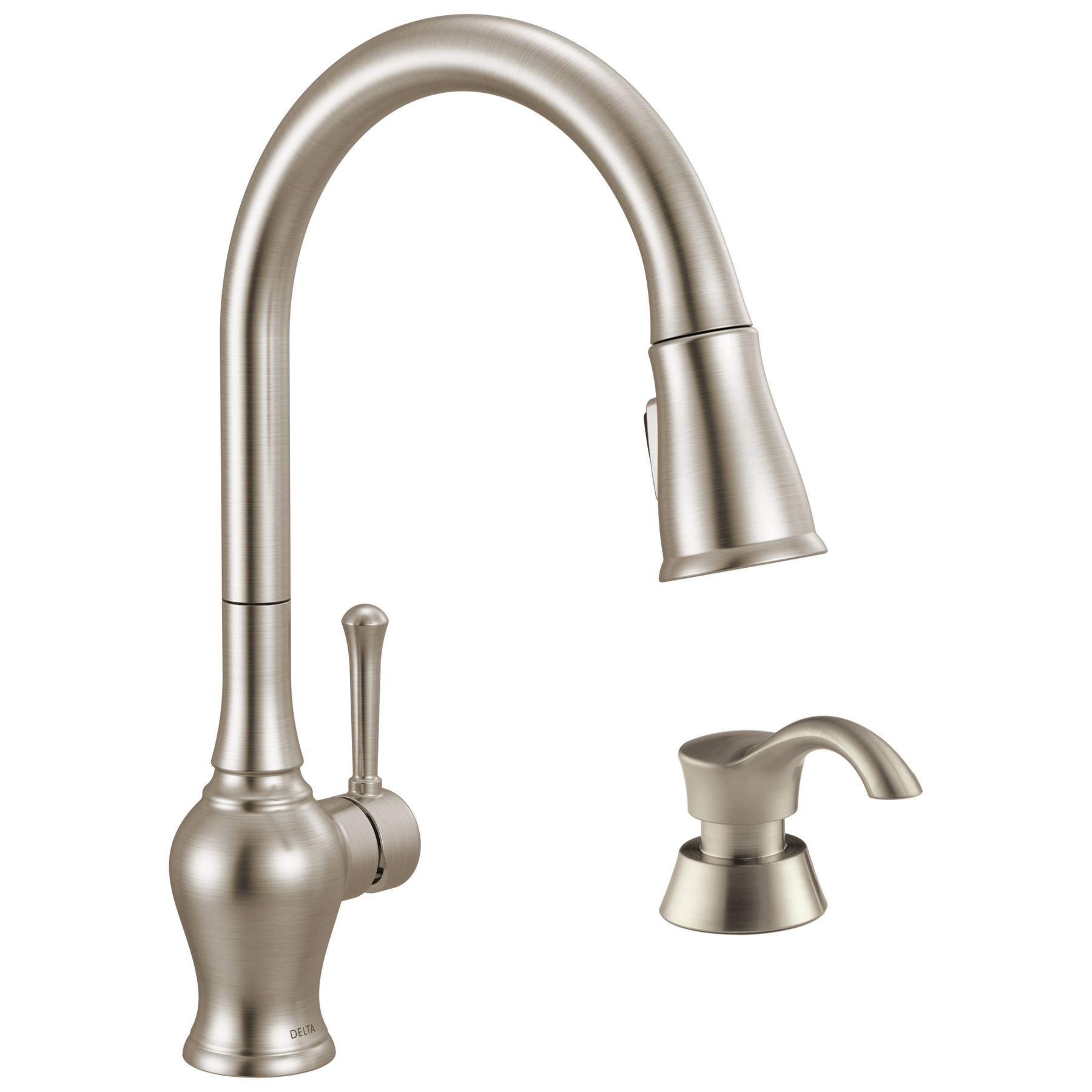 Pull-Down Kitchen 1 Handle with Soap Dispenser Bundle