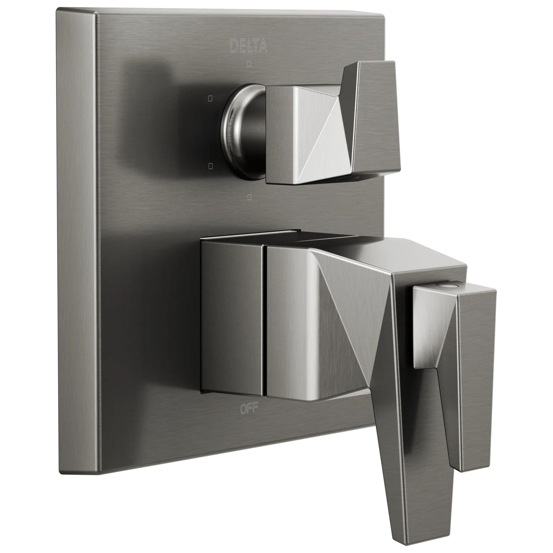 Two-Handle Monitor 17T Series Valve Trim with 6-Setting Diverter