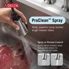 Two Handle Pull-Down Bridge Kitchen Faucet