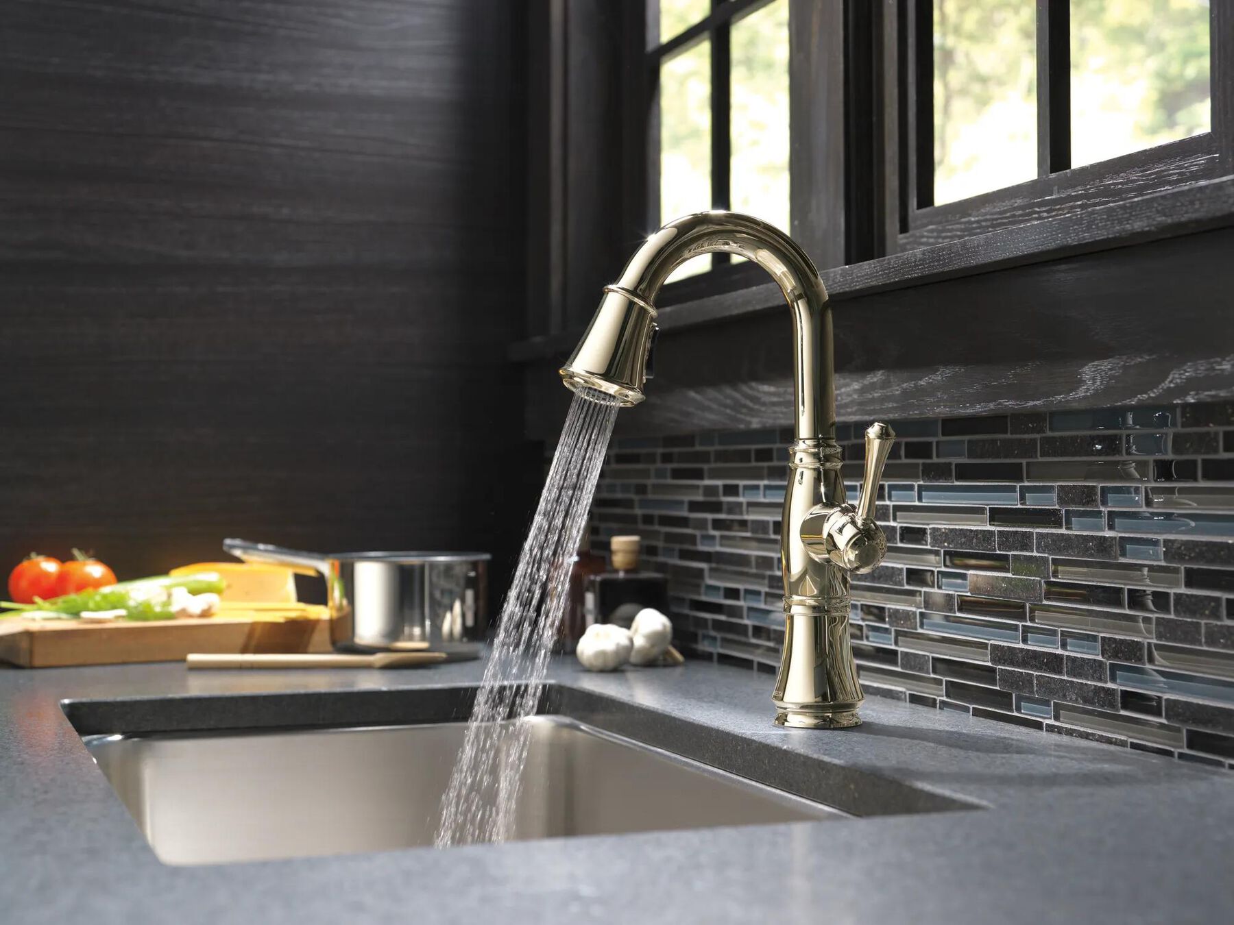 Single Handle Pull-Down Bar / Prep Faucet