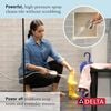 7-Setting Wall Mount Hand Shower with Cleaning Spray