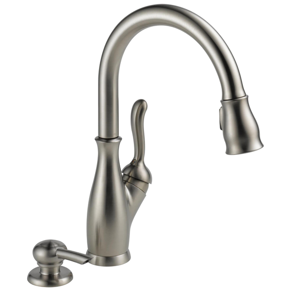Kitchen Single Handle Pull-Down Faucet in Stainless 19978-SSSD-DST
