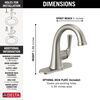 Single-Hole Bathroom Faucet (Recertified)