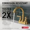 Two Handle Centerset Bathroom Faucet