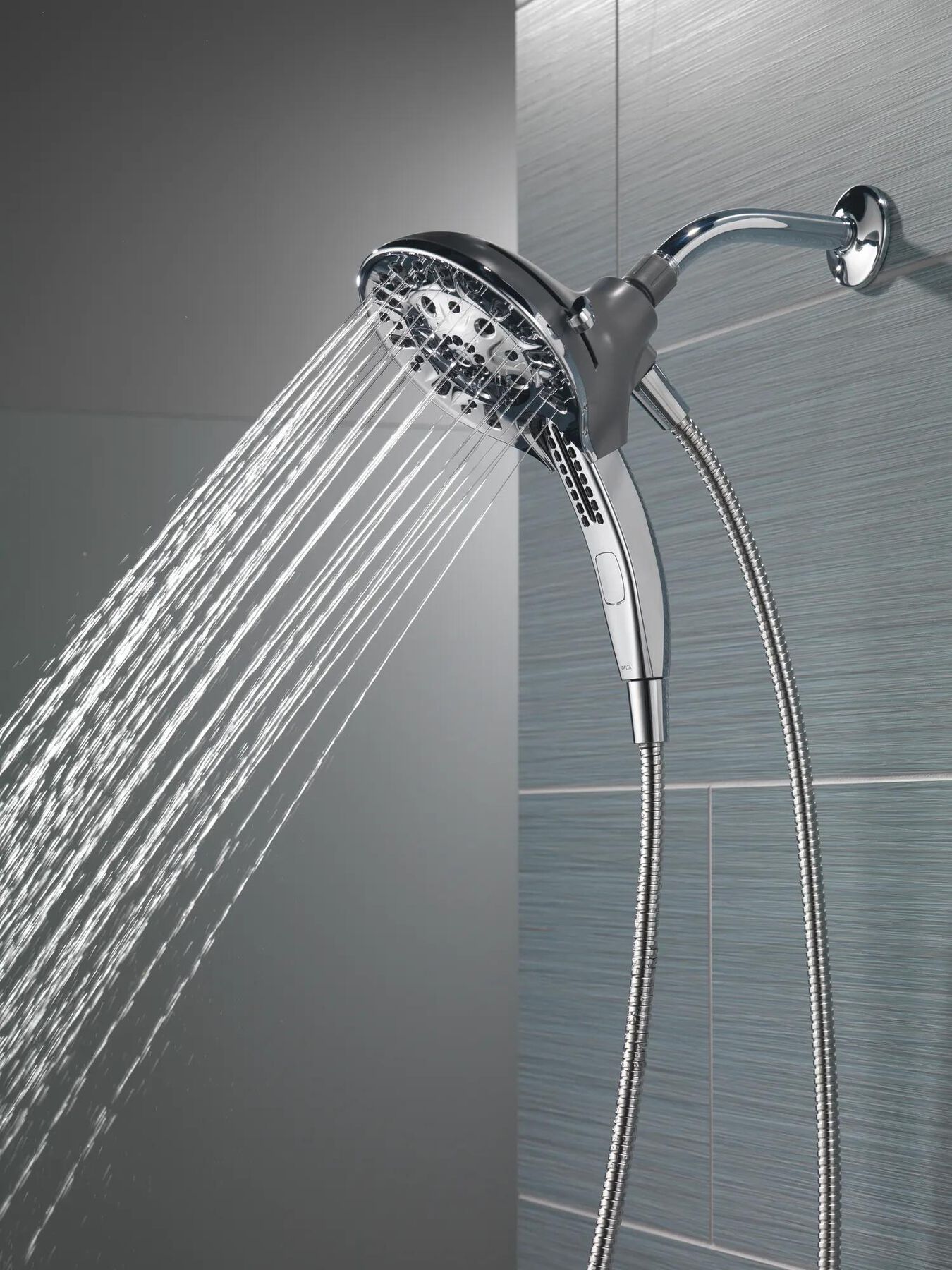 H2Okinetic&reg;&nbsp;In2ition&reg;&nbsp;5-Setting Two-in-One Shower (Recertified)