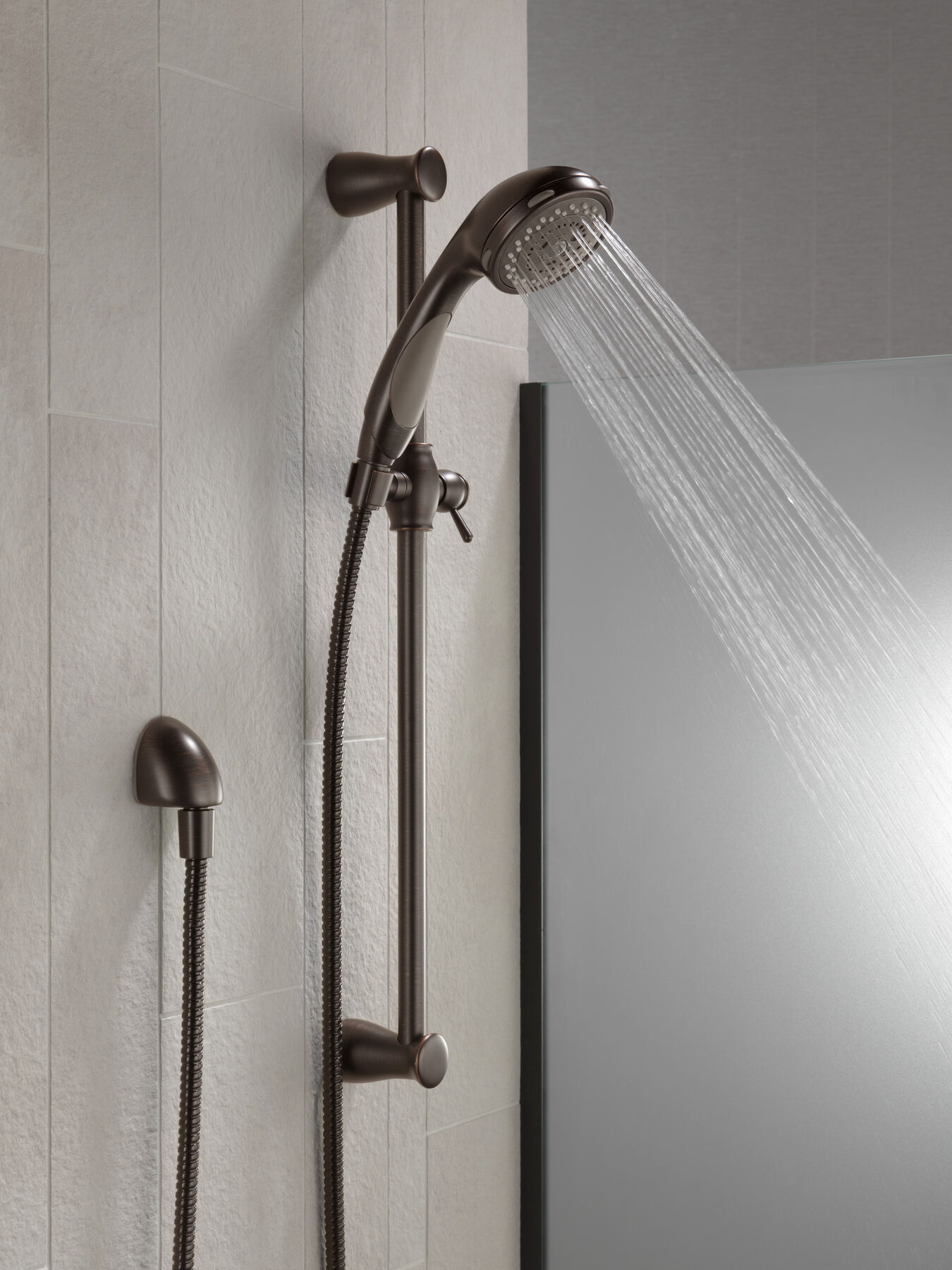 Premium 3-Setting Slide Bar Hand Shower