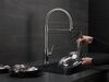 Single-Handle Pull-Down Spring Kitchen Faucet